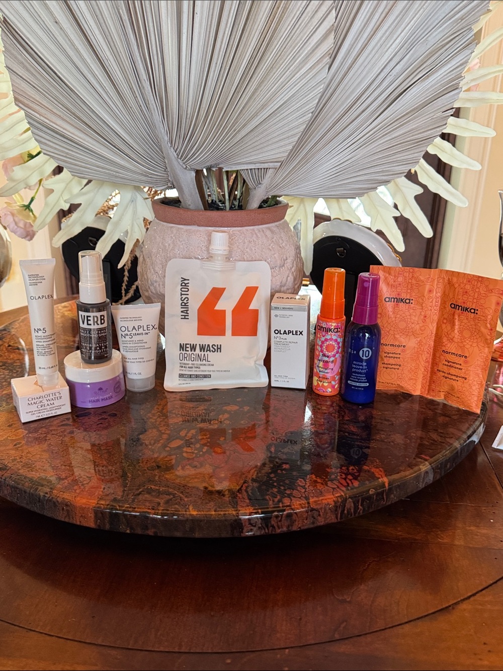 10 Piece OLAPLEX Hair Heat Protectant and Care Set